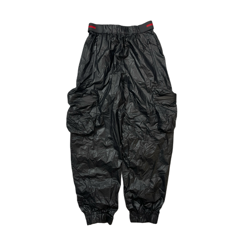 2019 Prada Light Re-Nylon Cargo Pants Black (USED) | Vintage Clothing Store Canada