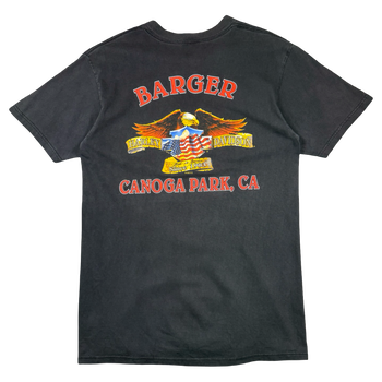 Vintage Harley Davidson Forged For The Future Tee Black