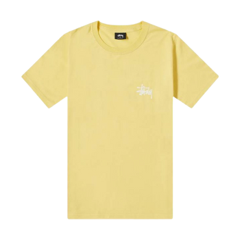 Stussy Basic Tee Yellow