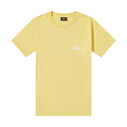 Stussy Basic Tee Yellow | Vintage Clothing Store Canada