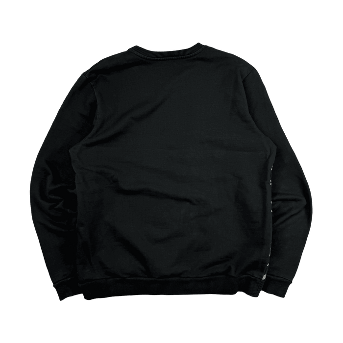 Versace Jeans Logo Sweatshirt Black (USED) | Vitnage Clothing Store Canada