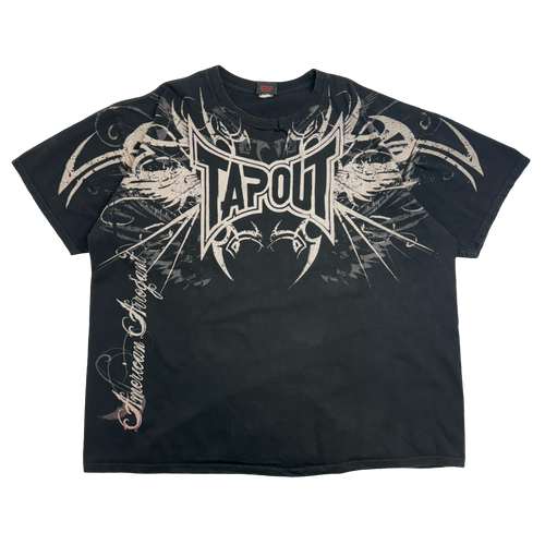 Vintage 2000s Tapout Promo Tee Black | Vintage Clothing Store Canada
