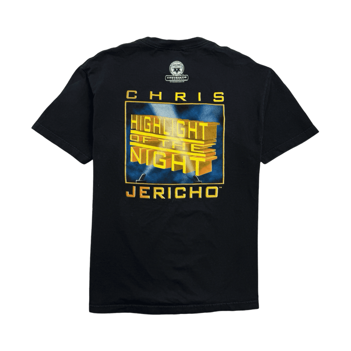 Vintage '03 WWE Chris Jericho Tee Black | Vitnage Clothing Store Canada