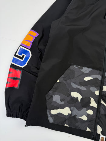 BAPE City Camo Shark Zip Up Light Jacket Black (USED)