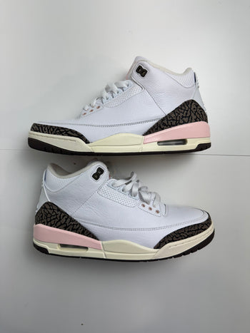 Wmns Air Jordan 3 Retro 'Neapolitan Dark Mocha’ (tried on)