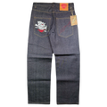 Vintage Y2K Ed Hardy Mummy Embroidery Denim Jeans Black