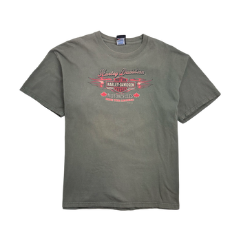 Vintage Redline Harley Davidson Tee Brown