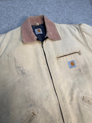 Vintage 1990’s Carhartt Detroit Work Jacket Khaki