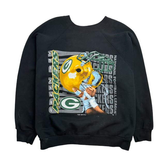 (XXL) Vintage '95 Green Bay Packers Sweatshirt Black