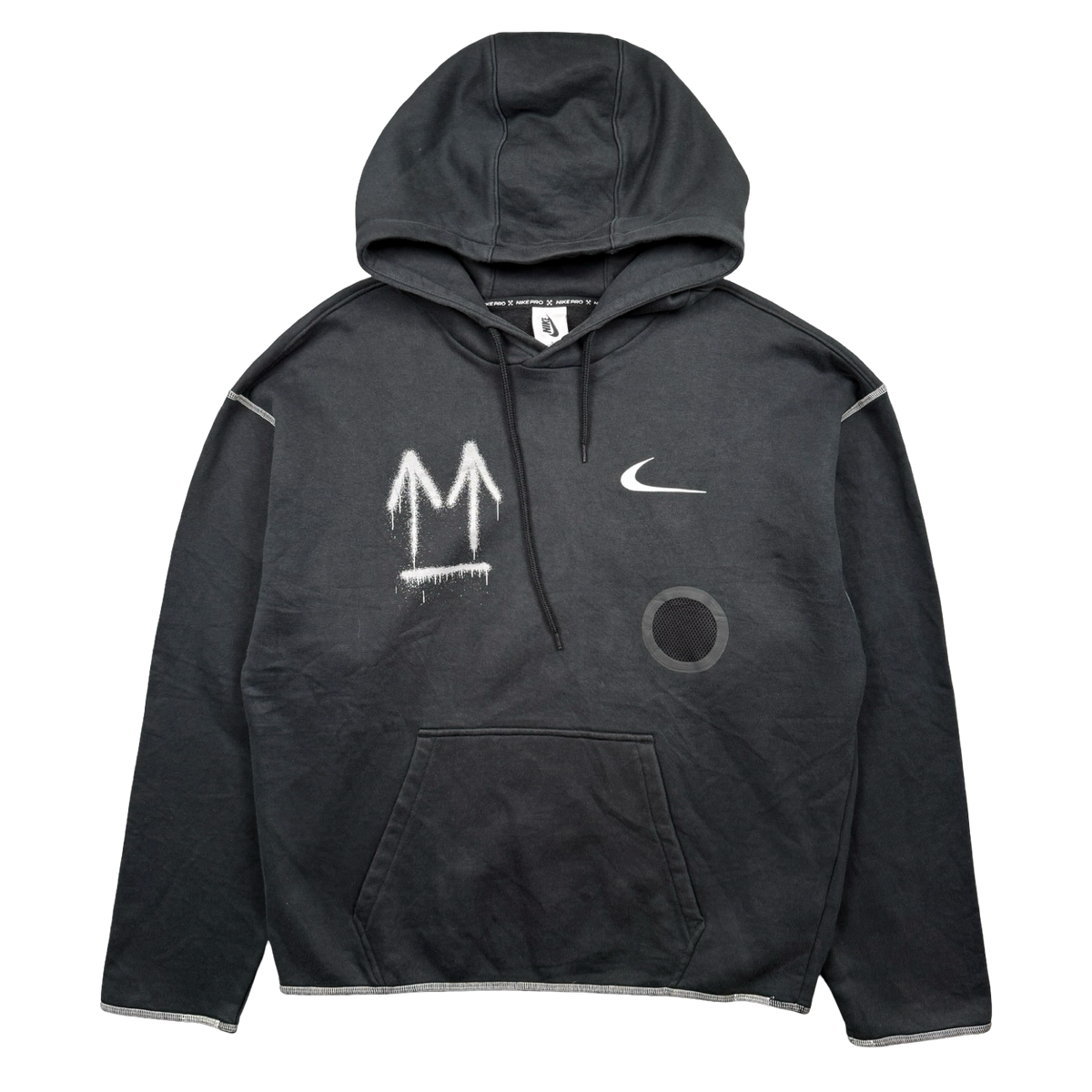Off-White x Nike Hoodie Black (USED)