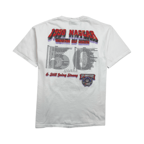Vintage '98 Nascar Winston Cup Series Tee White | Vintage Clothing Store Canada