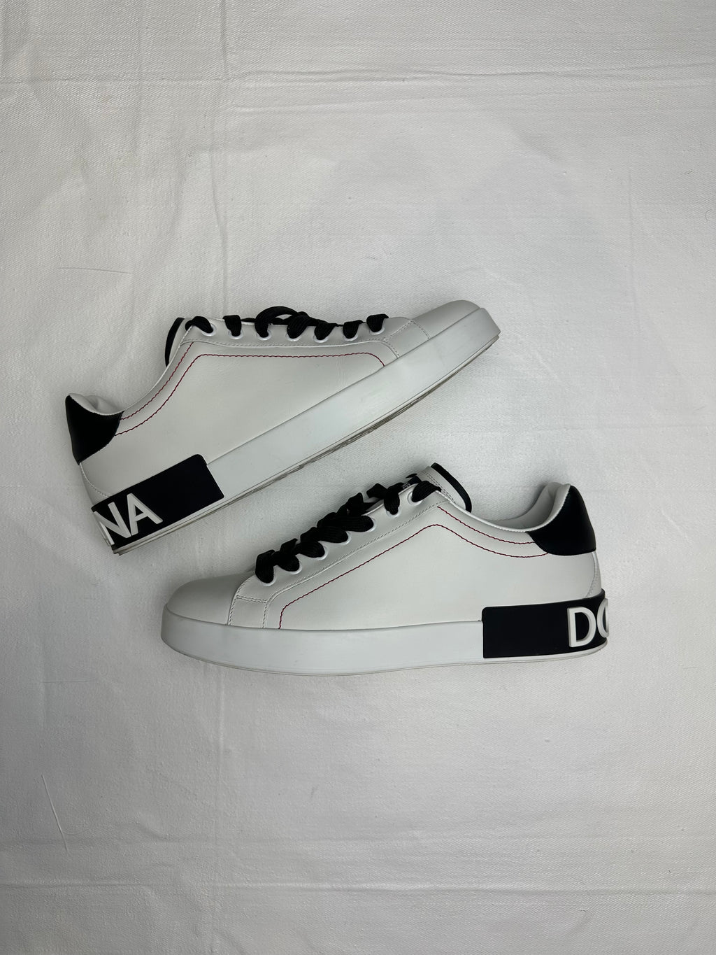 Dolce & Gabbana Portofino White Black (USED)