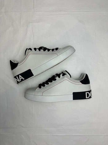 Dolce & Gabbana Portofino White Black (USED)