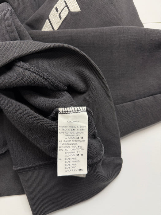 Yeezy Season 5 Calabasas Embroidered Hoodie Dark Grey (USED) | Vitnage Clothing Store Canada