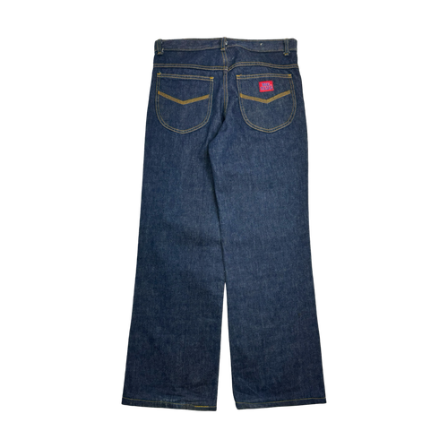 Vintage Y2k Big Blue Baggy Denim Pants | Vintage Clothing Store Canada