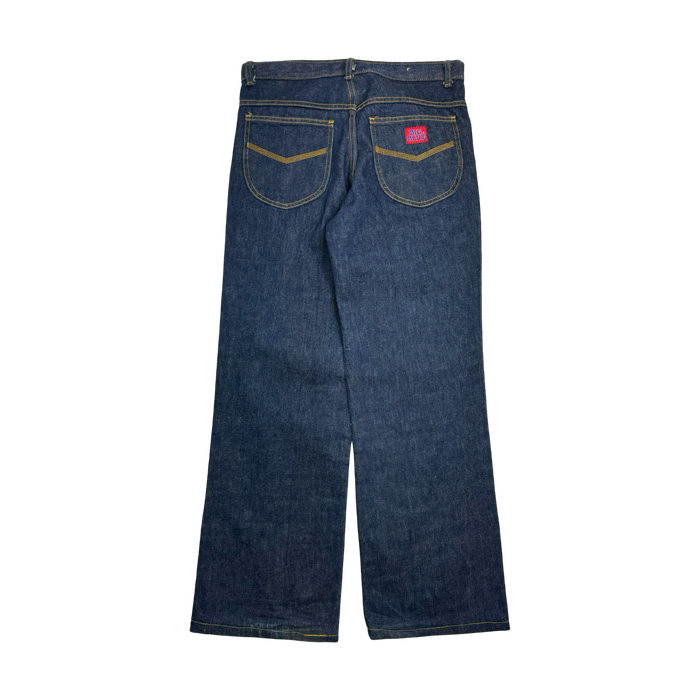 Vintage Y2k Big Blue Baggy Denim Pants | Vitnage Clothing Store Canada