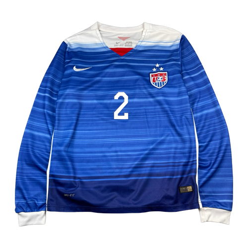 Nike Team USA DeAndre Yedlin 2015 Away Jersey Blue | Vintage Clothing Store Canada