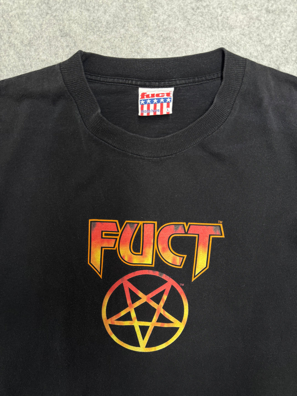1990's Fuct See You in Hell Tee Black