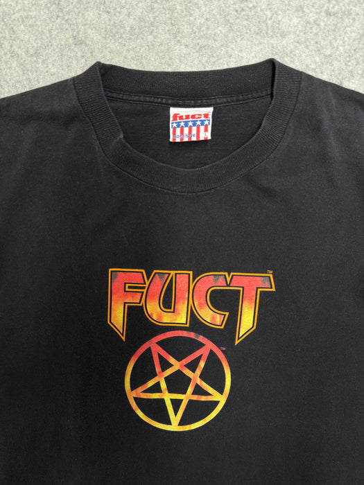 1990's Fuct See You in Hell Tee Black | Vitnage Clothing Store Canada