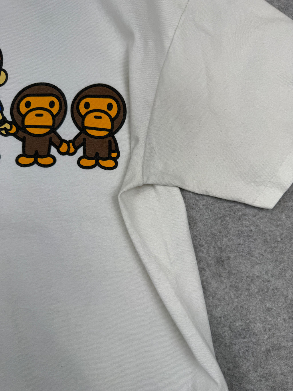 Vintage BAPE x Hidetoshi Nakata Tee White (USED)