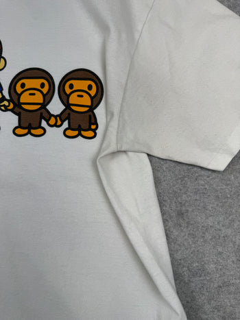 Vintage BAPE x Hidetoshi Nakata Tee White (USED)