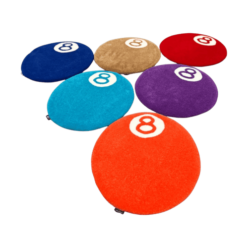 Custom 8 Ball Rug | Vintage Clothing Store Canada