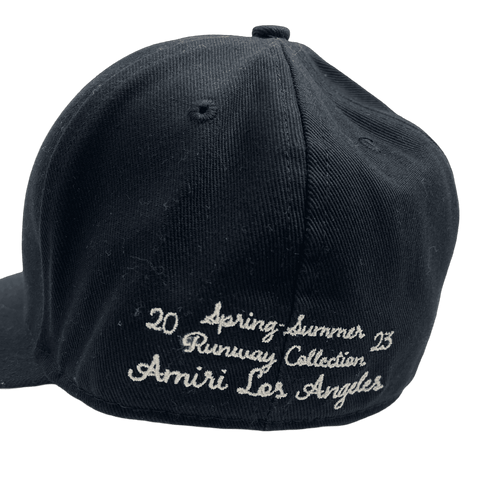 Amiri 'Amiri 22' Fitted Cap Black | Vintage Clothing Store Canada