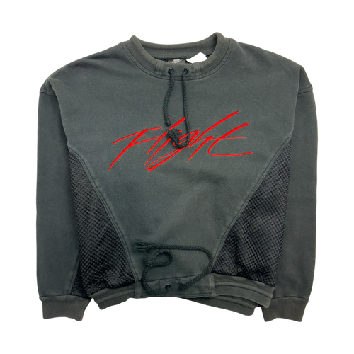 (S) Vintage Air Jordan Flight Sweatshirt Black | Vintage Clothing Store Canada