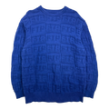 FTP Repeat Logo Knit Sweater Royal (USED)