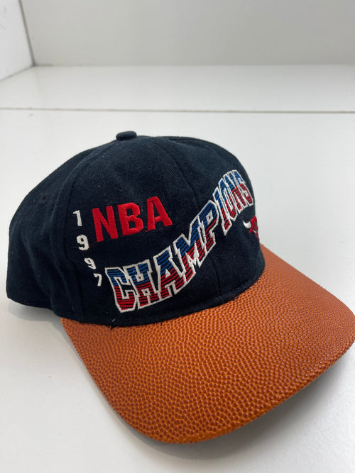 Vintage '97 Chicago Bulls Champs Snapback Hat | Vintage Clothing Store Canada