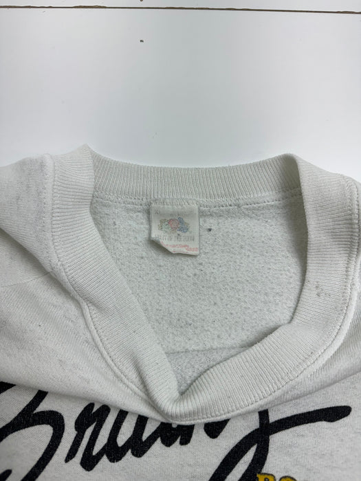 (M) Vintage '88 Boston Bruins Sweatshirt White | Vitnage Clothing Store Canada