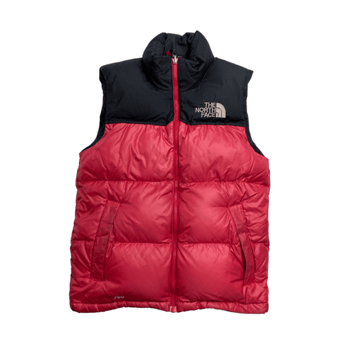 (XS) Vintage The North Face 700 Fill Puffer Vest Red | Vintage Clothing Store Canada