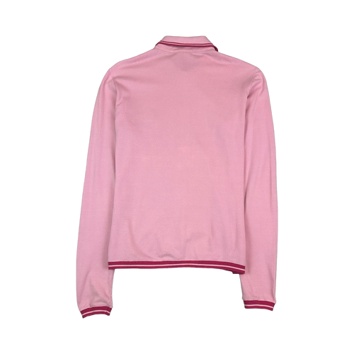 Women’s Christian Dior Polo Long Sleeve Pink | Vintage Clothing Store Canada