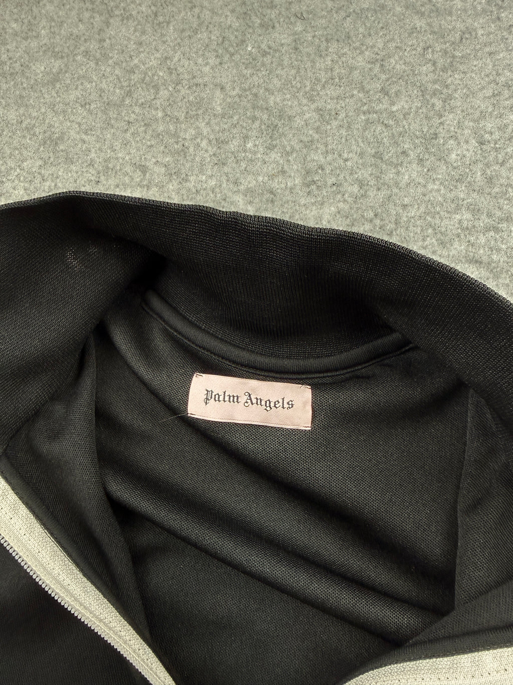 Palm Angels Classic Track Jacket Black/White (USED)