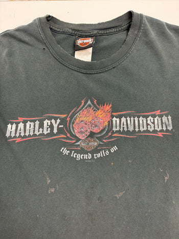 (M) Vintage '05 Florida Harley Davidson Tee Black