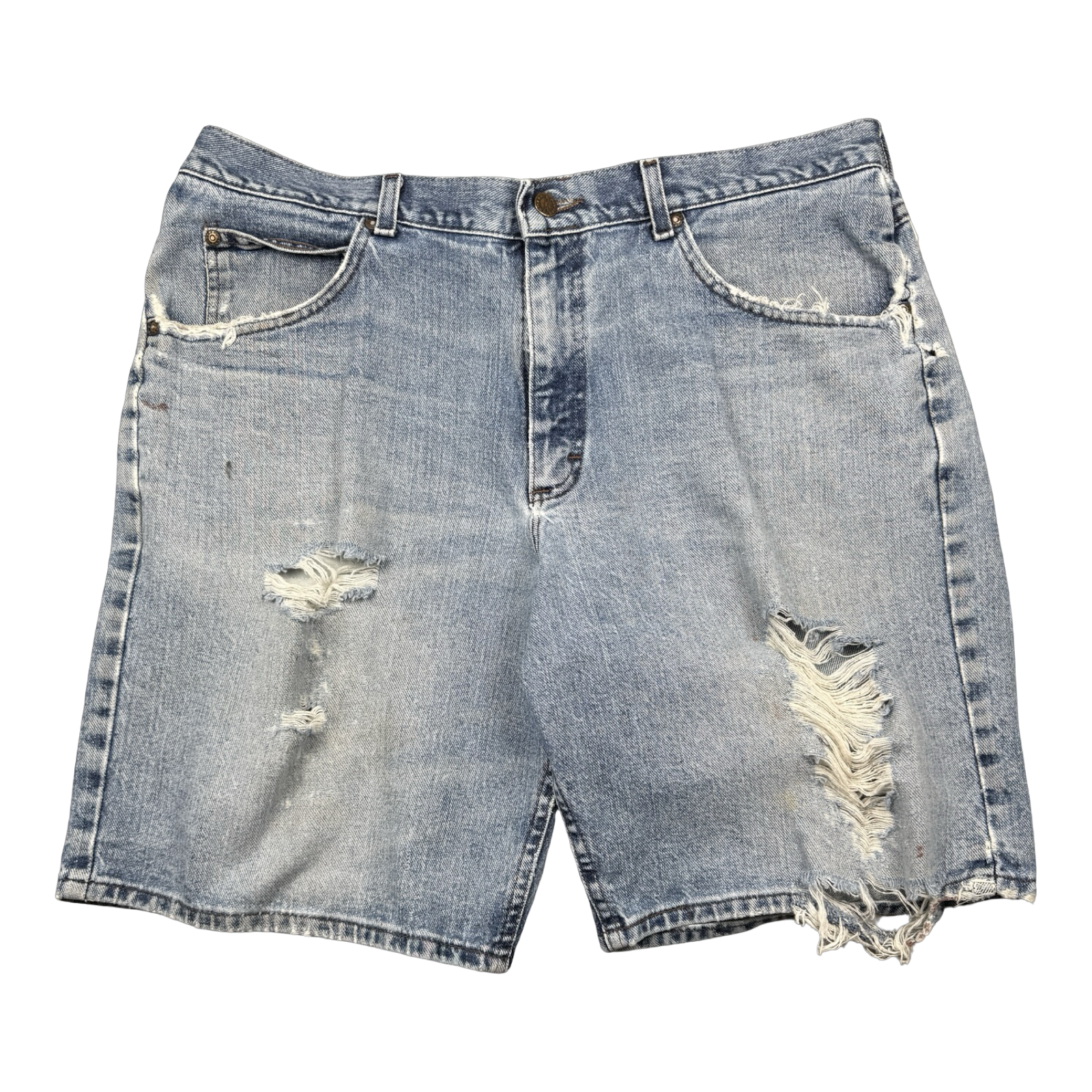 Riders Distressed Denim Shorts