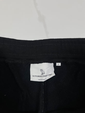 OVO Seersucker Fleece Sweatpants Black