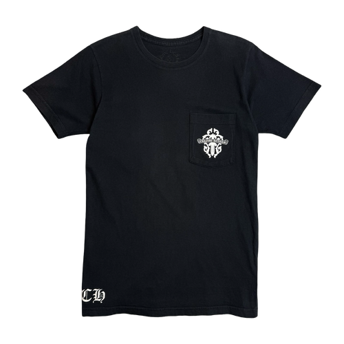 Chrome Hearts Hollywood Multi Dagger Pocket Tee Black | Vintage Clothing Store Canada