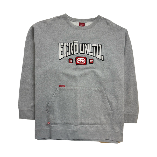 Vintage Y2k Ecko Unltd. Sweatshirt Grey