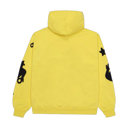 Sp5der Beluga Hoodie Yellow | Vintage Clothing Store Canada