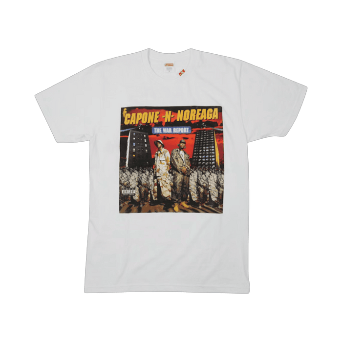 Supreme The War Report Tee White | Vitnage Clothing Store Canada