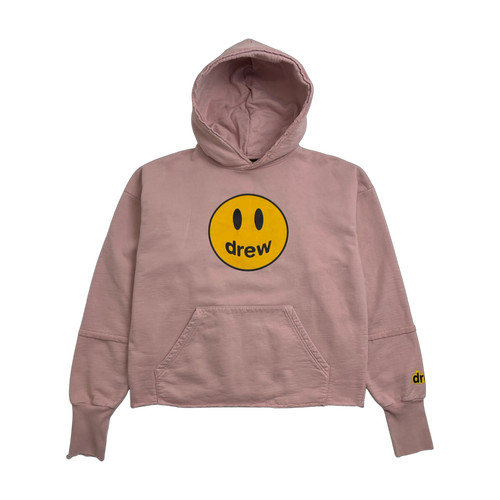 Drew House Deconstructed Hoodie Dusty Rose (USED) | Vintage Clothing Store Canada