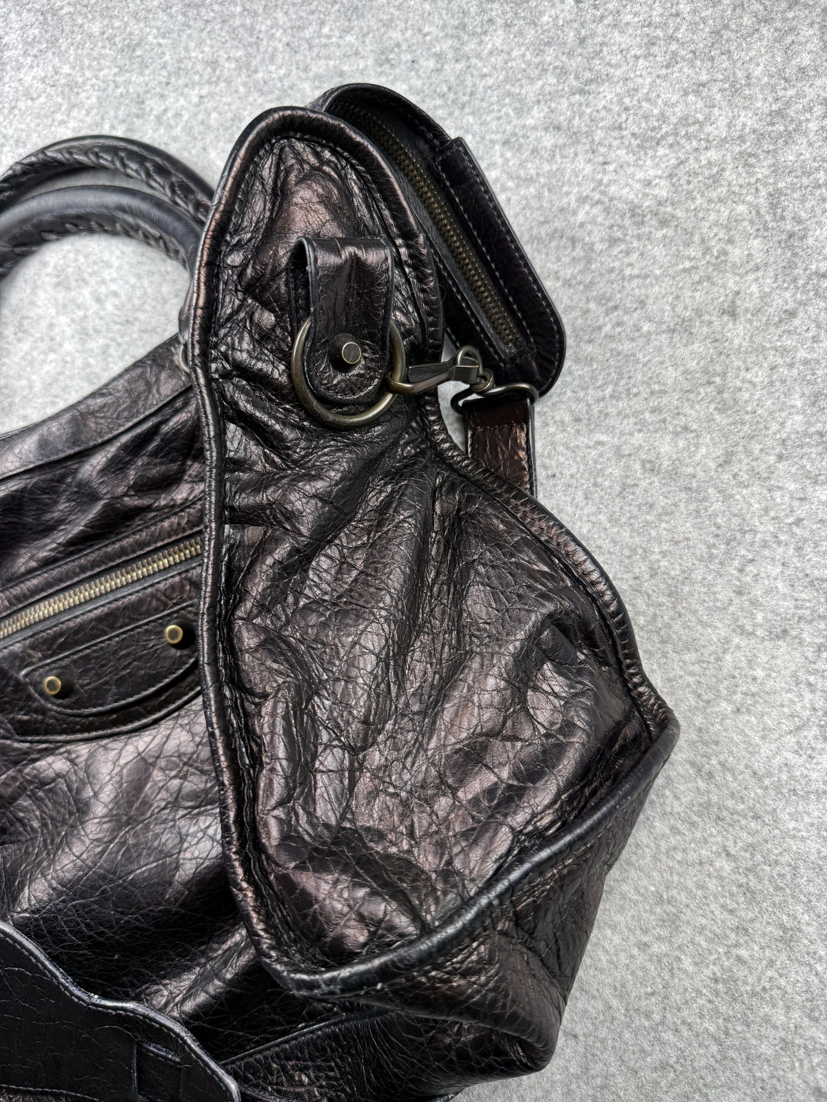 Balenciaga Le City Bag Ink