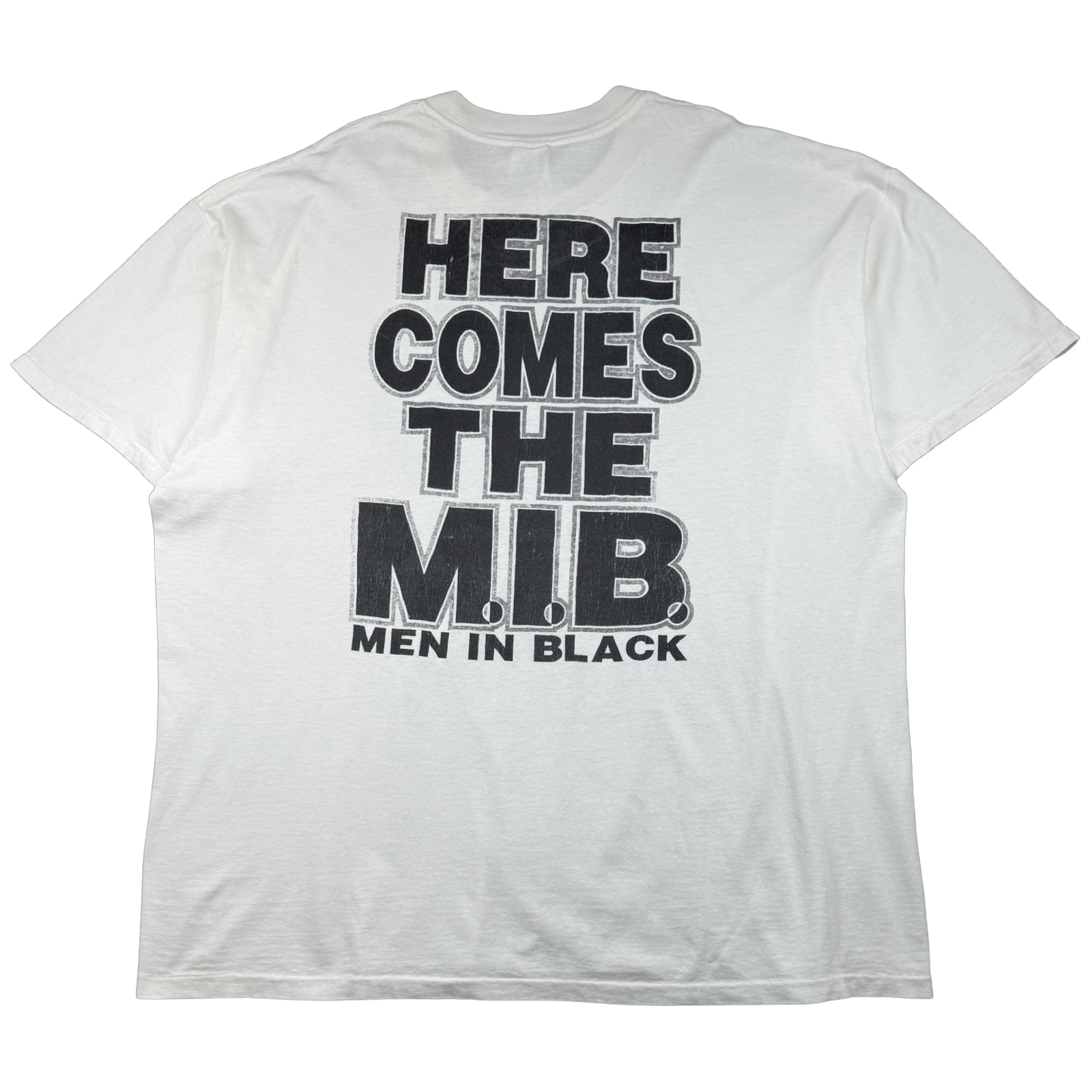 Vintage Oakland Raiders MIB Tee White