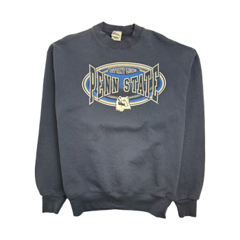 (XL) Vintage 90s Pennsylvania State University Sweatshirt Navy