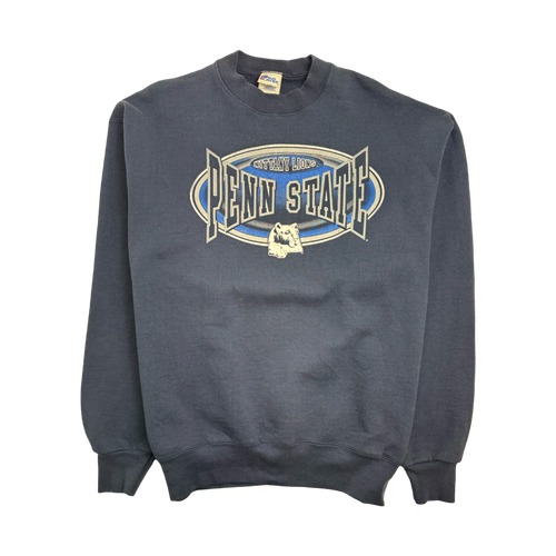 (XL) Vintage 90s Pennsylvania State University Sweatshirt Navy | Vintage Clothing Store Canada