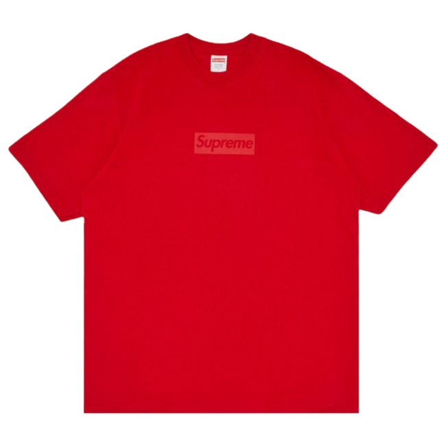 Supreme Tonal Box Logo Tee Red