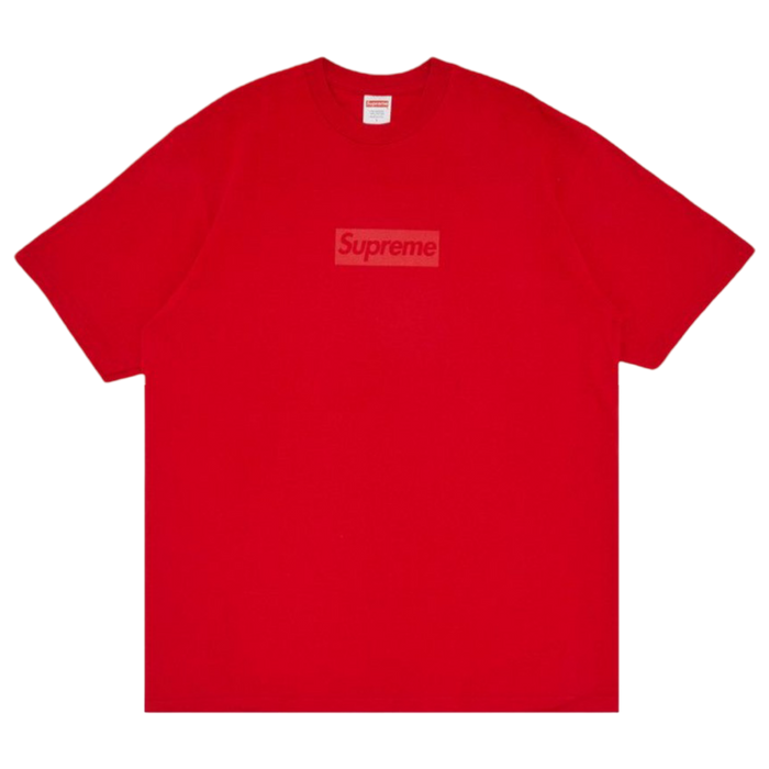 Supreme Tonal Box Logo Tee Red | Vitnage Clothing Store Canada
