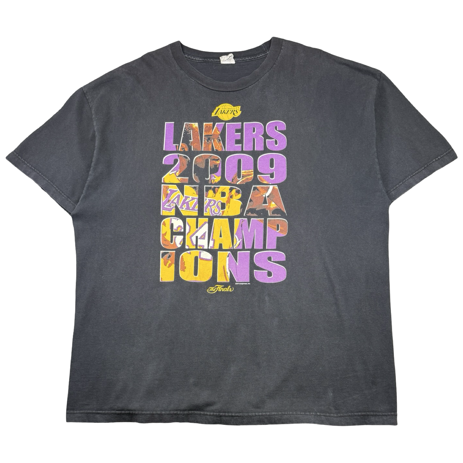 Vintage 2009 Los Angeles Lakers NBA Champions Tee Black