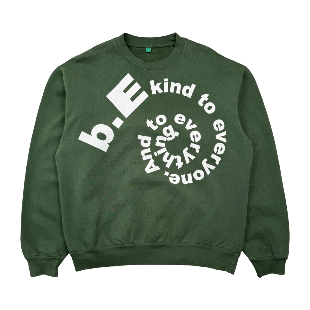 b.EAUTIFUL b.E Kind Swril Crewneck Green (USED)